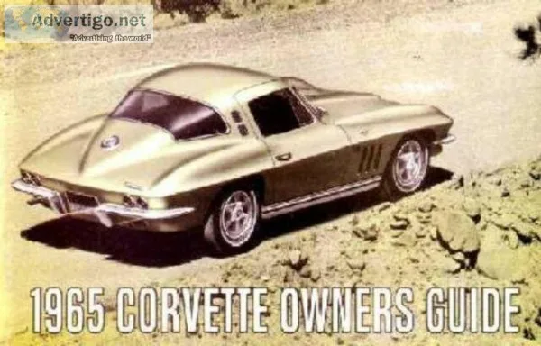 1965 FIRST EDITION CORVETTE OWNER S GUIDE