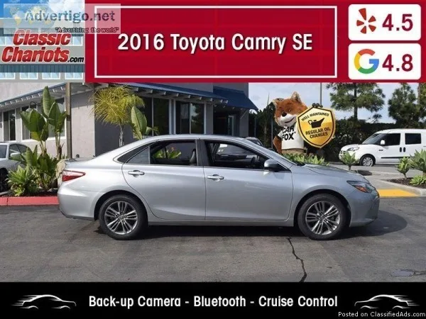 USED 2016 Toyota Camry SE For Sale in San Diego - 18900