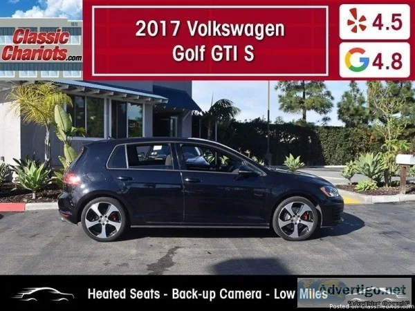 USED 2017 Volkswagen Golf GTI S For Sale in San Diego - 19044
