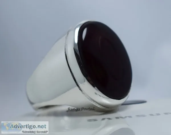 Men silver ring