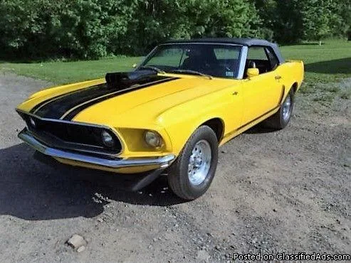 1969 Ford Mustang Shelby Convertible