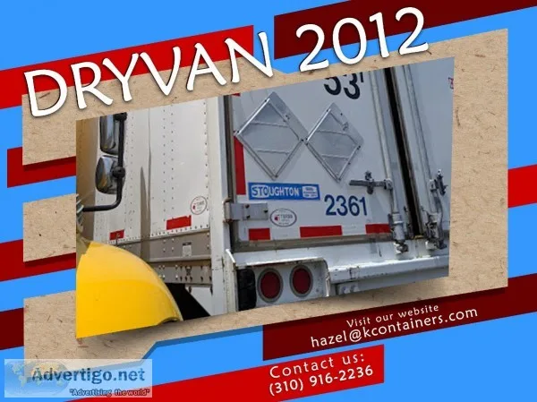 2012 53  Dry Van for SALE - in excellent condition
