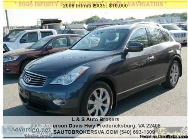2008 INFINITI EX35 JOURNEY CROSSOVER