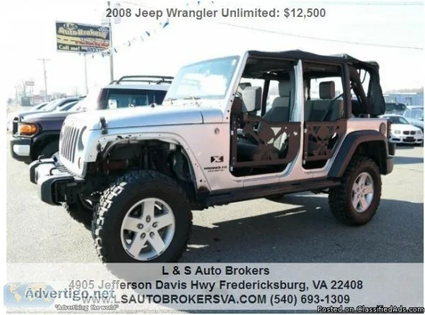 2008 JEEP WRANGLER UNLIMITED