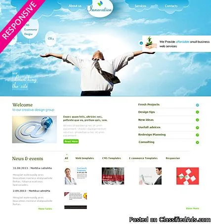 Website Templates  Buytemplatedesign