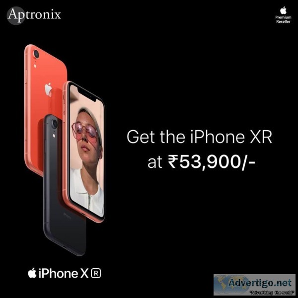 Get iPhone XR at an amazing price of Rs.53900- only