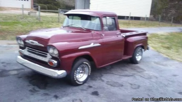 1958 Chevrolet 3100 Apache