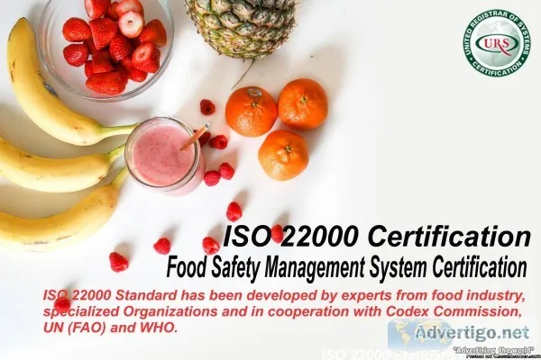 ISO 22000 Certification - Food Safety Management System