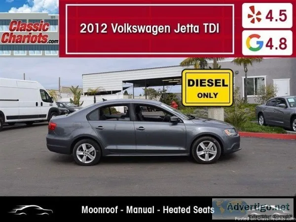 Used 2012 Volkswagen Jetta TDI for Sale in San Diego-  19085