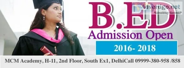 B.Ed. Course Admission Non Attending Mode