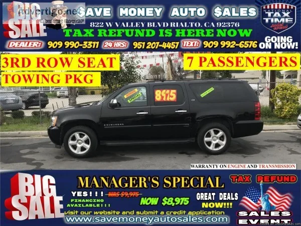 2008 Chevrolet Suburban LTZ 2WD&gt 7 PASSENGERS&gt 3RD ROW SEAT
