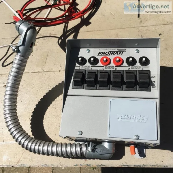 Generator switch receptacle HD line