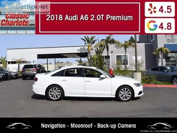 Used 2018 Audi A6 2.0T Premium for Sale in San Diego - 19126r
