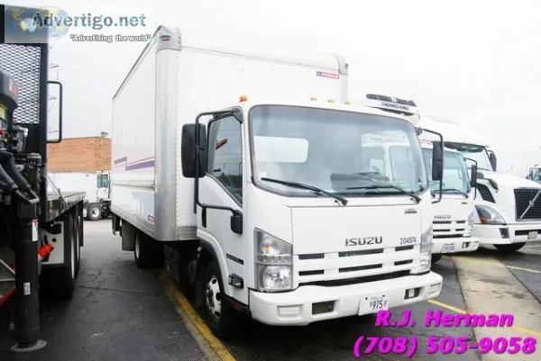 2012 Isuzu NPR 16ft Dry Van Straight Truck - (UNDER CDL)