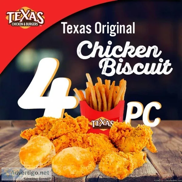 4 Pc. Chicken and Biscuit Combo Meal