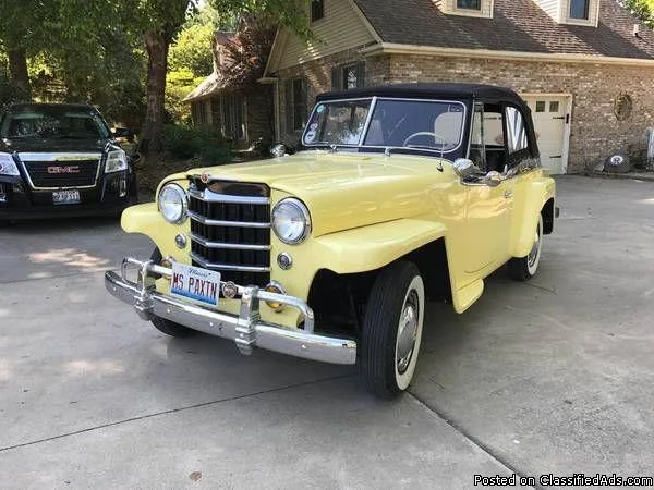 1950 Willys Jeepster Convertible