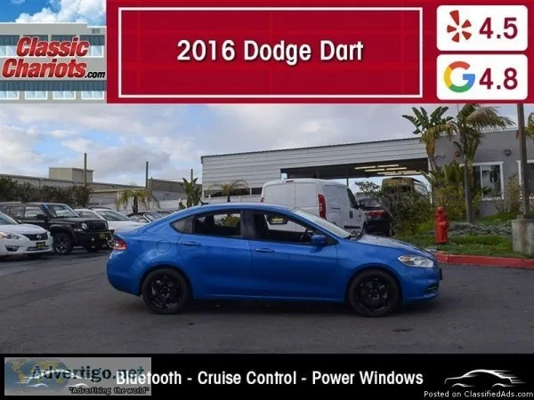 Used 2016 Dodge Dart SE for Sale in San Diego - 18892