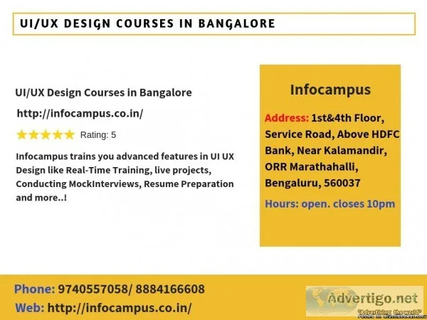 UI UX Design Course in Bangalore