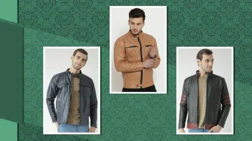 pu lather jacket