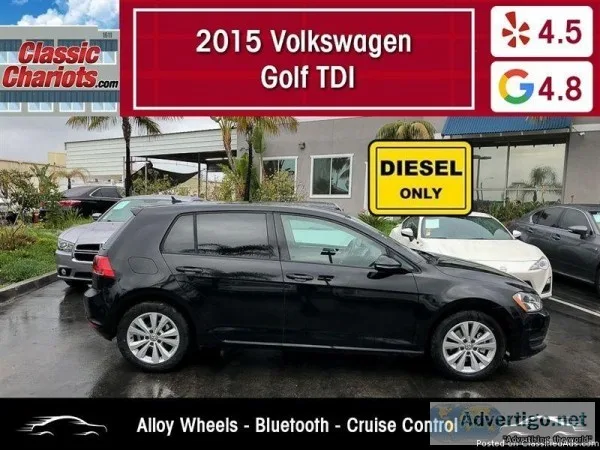 Used 2015 Volkswagen Golf TDI S for Sale in San Diego - 18936