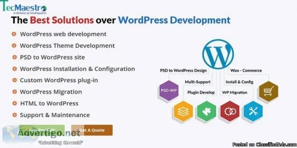 WordPress Web Development in Delhi NCR