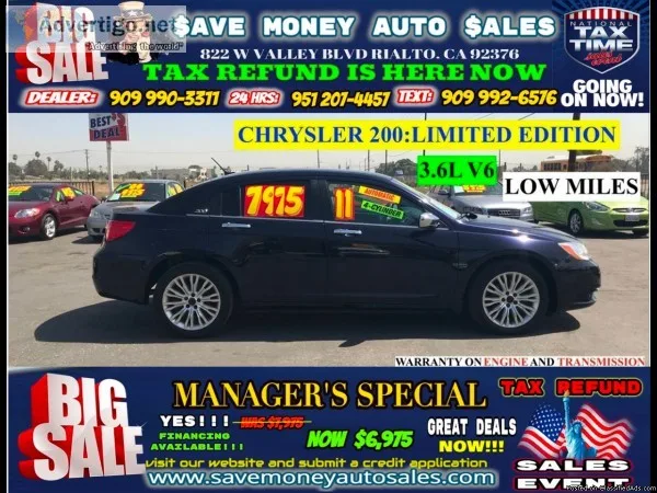 2011 Chrysler 200 LIMITED EDITION&gt&gtBLUET OOTHNAVIGATION