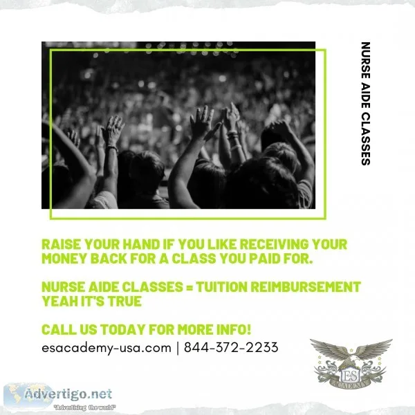 Tuition Reimbursement &ndash Nurse Aide Classes