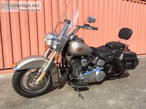 2007 HARLEY DAVIDSON HERITAGE SOFTAIL Only 117 Miles. Very Rare
