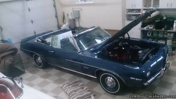 1969 Chevrolet Camaro Convertible