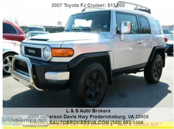 2007 TOYOTA FJ CRUISER SUV4DR