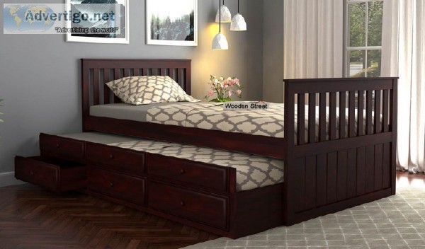 Buy Kids bed in Chennai upoto 55% OFF  WoodenStreet