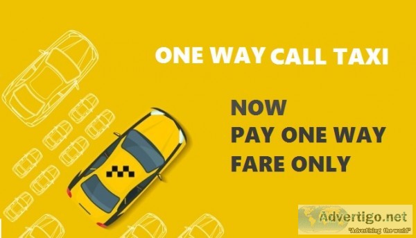 One way call taxi service