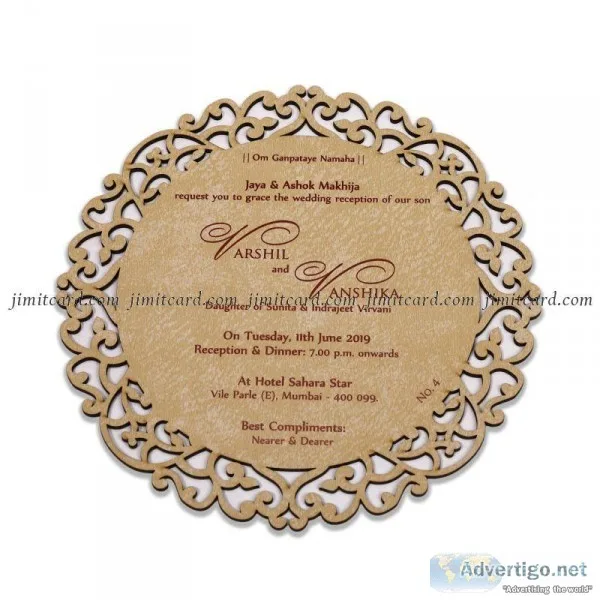 Buy Designer Wedding Cards Online  Jimit Cards