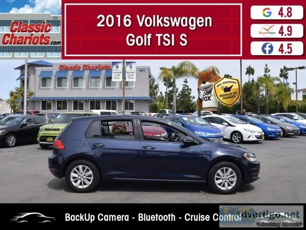 Used 2016 Volkswagen Golf 1.8T S for San Diego - 19682