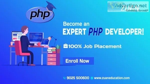 php training institute with placement