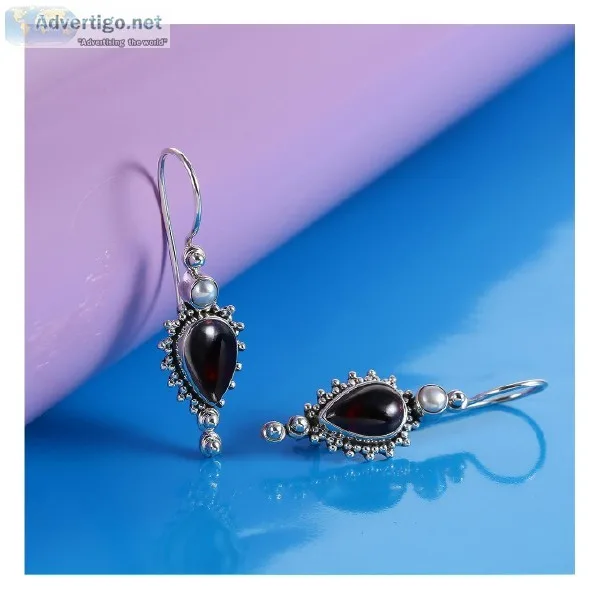 Tribal Gemstone Earrings