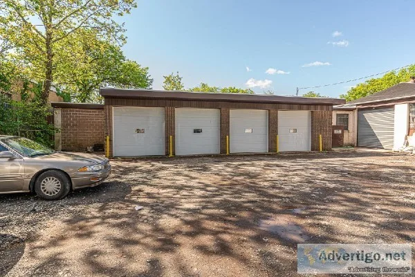 4300 YARD AND 4 GARAGES