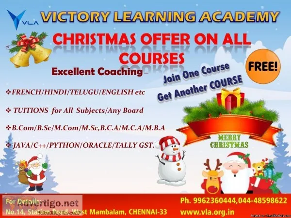 Christmas Offer on all Courses