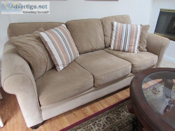 LIKE NEW Couch Microfiber