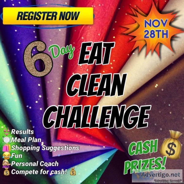 6 DAY HOLIDAY CHALLENGE
