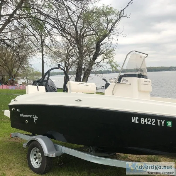2017 Bayliner Element fishing oboat for sale