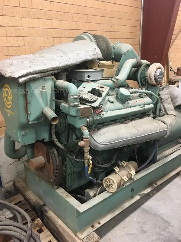 375Kw Detroit Standby Genset With Marathon Generator