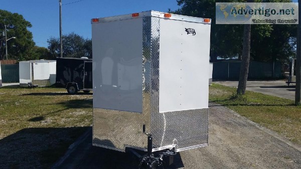 6x10Enclosed Trailer with Xtra Height