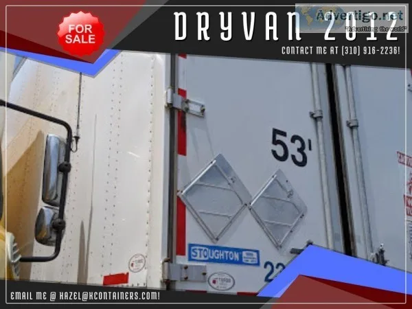 2012 DRY VAN 53  FOR SALE
