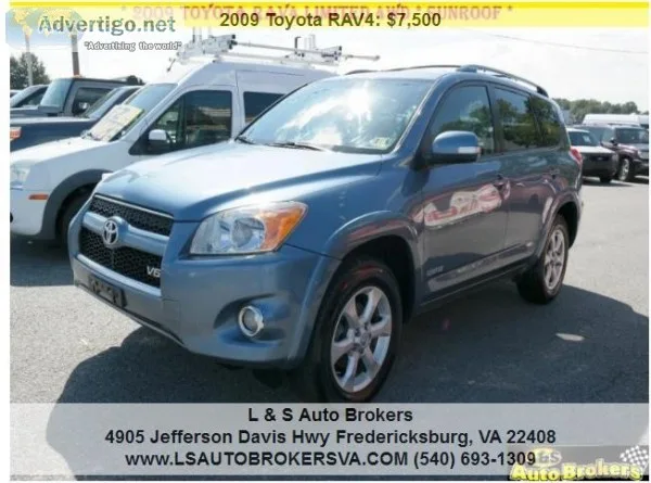 2009 TOYOTA RAV4 4X4LIMITEDSUV 