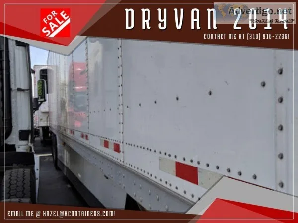 2014 DRY VAN 53  FOR SALE
