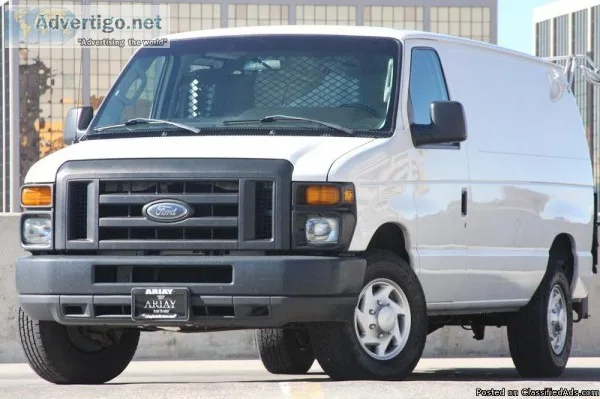 2008 FORD E-250 EXTENDED CARGO VAN  One Owner