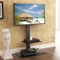 Floor TV Stand with Swivel Mount