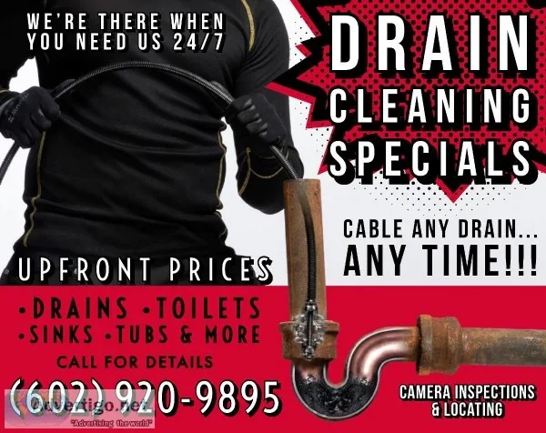 Plumbing  Drain Cleaning  Plumber  UPFRONT PRICES
