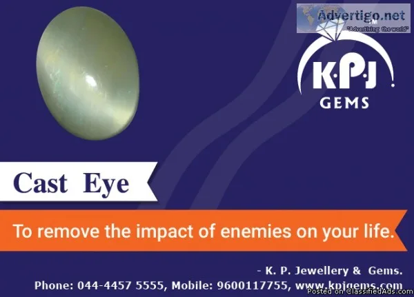 Cats Eye Gemstone In Chennai - KPJ Gems